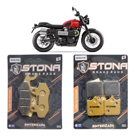 Pastilhas De Freio D T Sinteriz Stona Street Scrambler 900