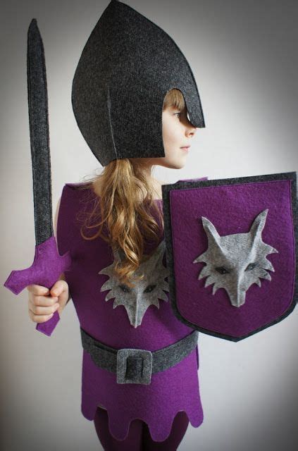 Felt Knight Costume Sy Legetøj Kostumer Kreativ