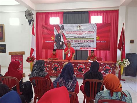 DPC PDI Perjuangan Tala Berikan Pemantapan Dan Pelatihan Saksi Untuk