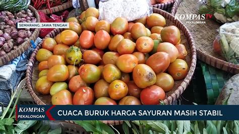 Cuaca Buruk Harga Sayuran Masih Stabil Video Dailymotion