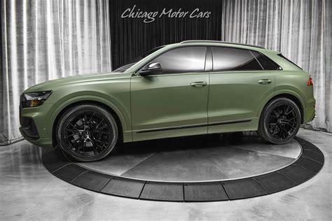 Used 2020 Audi SQ8 4.0T quattro Prestige SUV! Matte Green Wrap! Luxury ...