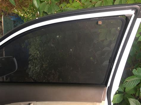 Шторки на передние окна — Toyota Harrier (2G), 2,4 л, 2005 года ...