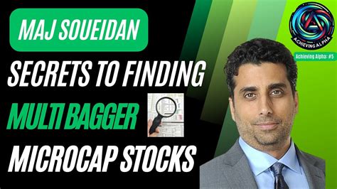 Secrets To How I Find Multi Bagger Microcap Stocks To Supercharge My