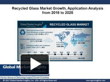 Ppt Recycled Glass Market Size Will Surpass Usd Billion By