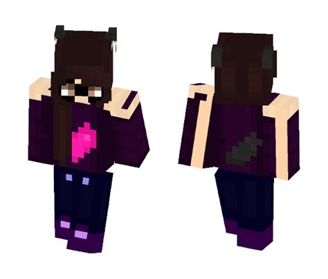 Download Cute wolf Girl Minecraft Skin for Free. SuperMinecraftSkins