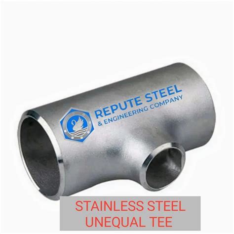 1 Inch Reducing Stainless Steel Unequal Tee For Chemical Handling Pipe