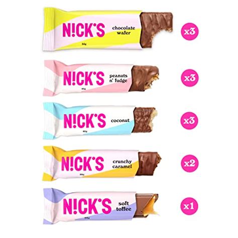 Nicks Mix Di Cioccolato Favorito Con Barrette Keto Snack Senza Zucchero