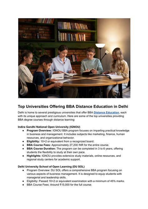 PPT - BBA Distance Education in Delhi PowerPoint Presentation, free