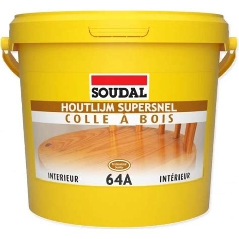 Быстросохнущий клей для дерева Soudal 64А (на основе ПВА дисперсии; 5 ...