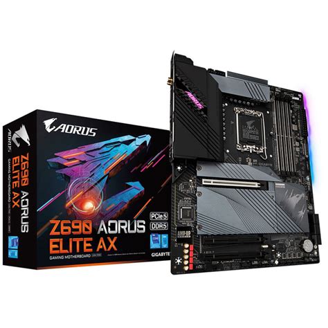 Материнская плата Aorus aorus intel z690 elite ax ddr5 купить по низкой ...