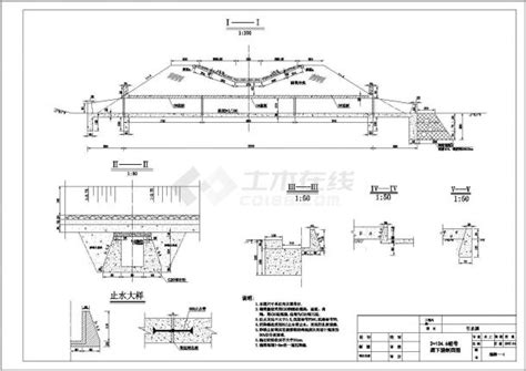技施阶段某水利工程涵洞典型结构钢筋图水利质量控制土木在线