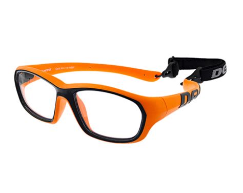 Lunettes Anti Choc Demetz Softness R Noir Orange Taille M Lunettes