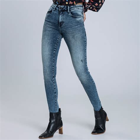 Lez A Lez Calça Jeans - Calça Jeans Skinny Cintura Alta Lez a Lez - Pole Modas