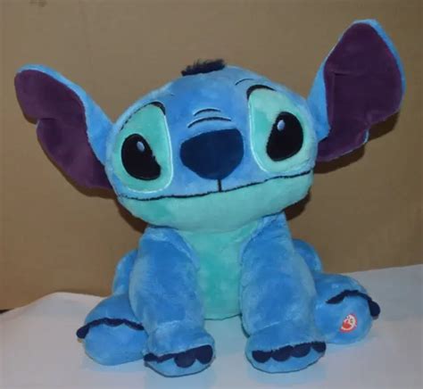 Disney Lilo And Stitch Stitch Plush Toy Light Up Cheeks Disney At