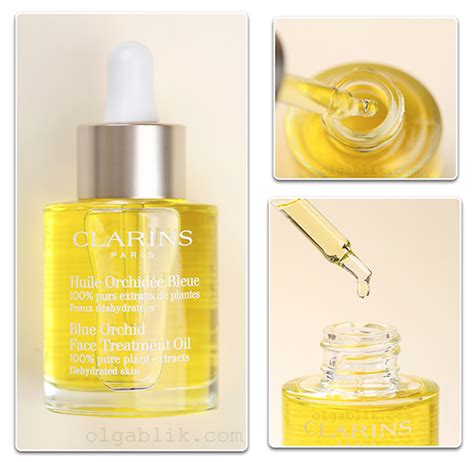Масло для лица Clarins Blue Orchid Face Treatment Oil