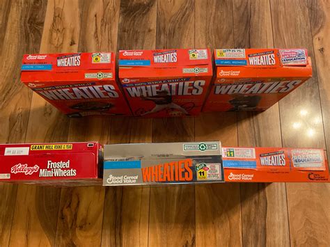 Wheaties and Kelloggs Athlete Cereal Boxes 1994 to 1999 - Etsy