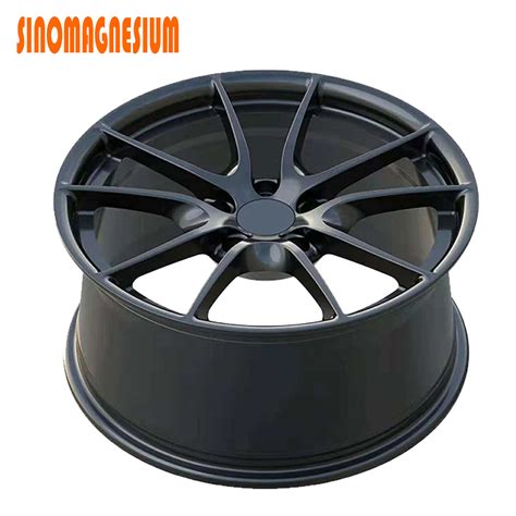 Custom Monoblock Forged Alloy Passenger Car Wheels Multi Spoke Forged