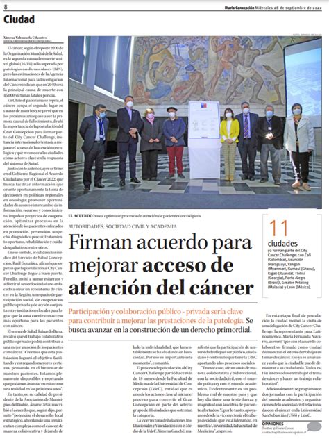 Servicio de Salud Concepción on Twitter Prensa Diario Concepción