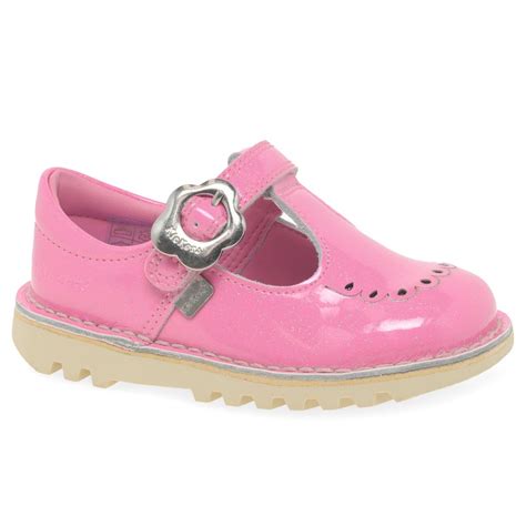 Kickers Fleur Girls T Bar Infant Shoes Charles Clinkard