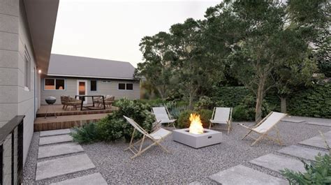 61 Fire Pit Landscaping Ideas Our Designers Love | Yardzen | Fire pit landscaping, Landscaping ...