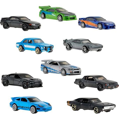 Hot Wheels Fast Furious Car Box Set