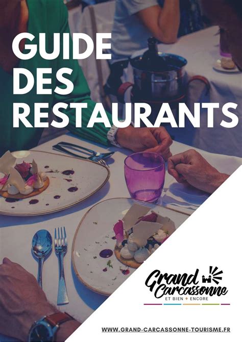 Calam O Livret Des Restaurants Du Grand Carcassonne