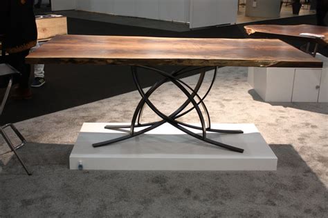 Dining Room Modern Metal Table Legs / Table 6 Solid Slab Criss Cross ...