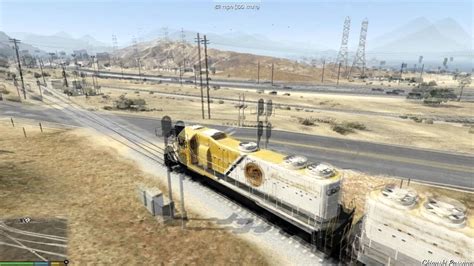 Grand Theft Auto 5 HOW TO DRIVE A TRAIN YouTube