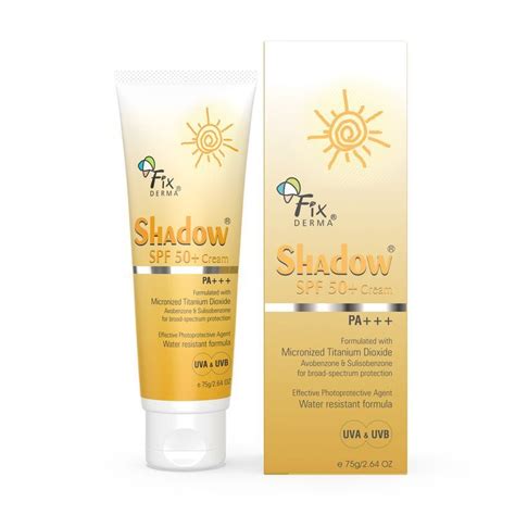 Fixderma Shadow Spf Cream To Protect Broad Spectrum Buy Fixderma