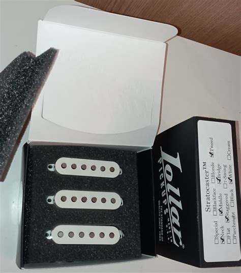 Lollar Tweed Pickup Set Staggered Reverb