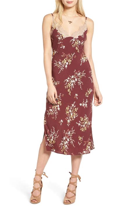 Astr The Label Iris Midi Dress Nordstrom