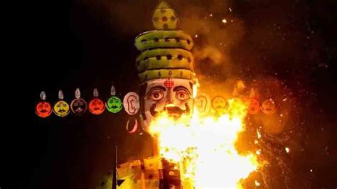 Dussehra: 70-feet eco-friendly Ravana effigy for Ayodhya Ramlila ...