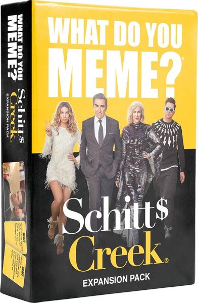 What Do You Meme Schitts Creek Expansion The Hawk Shop