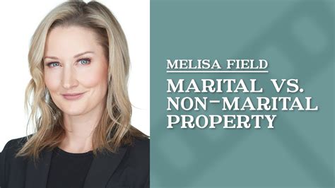 Marital Vs Non Marital Property Melisa Field Youtube