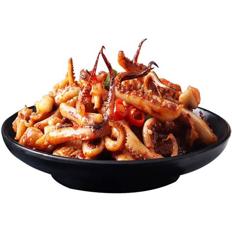 Get Spicy Squid Iron Plate Squid Mustard Hunan Specialty Spicy Snacks