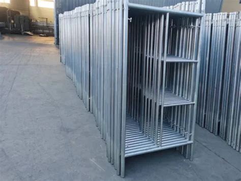 Engineering Mobile Scaffold Hot DIP Galvanized Scaffolding Frame Scaffold Galvanized