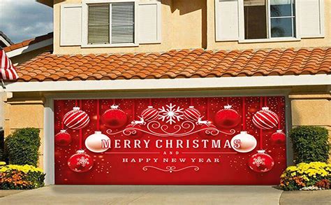 Amazon Garage Door Christmas Decorations 7 X 16 Ft Christmas