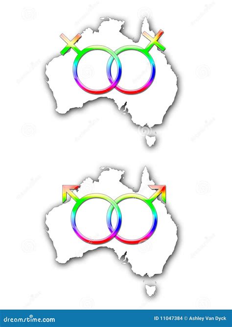 Same Sex Marriage Australia Stock Illustration Illustration Of Union Rights