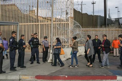 Mexico Protests Us Decision To Return Asylum Seekers The New York Times