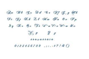 Chopin Shadow Embroidery Font Creative Fabrica