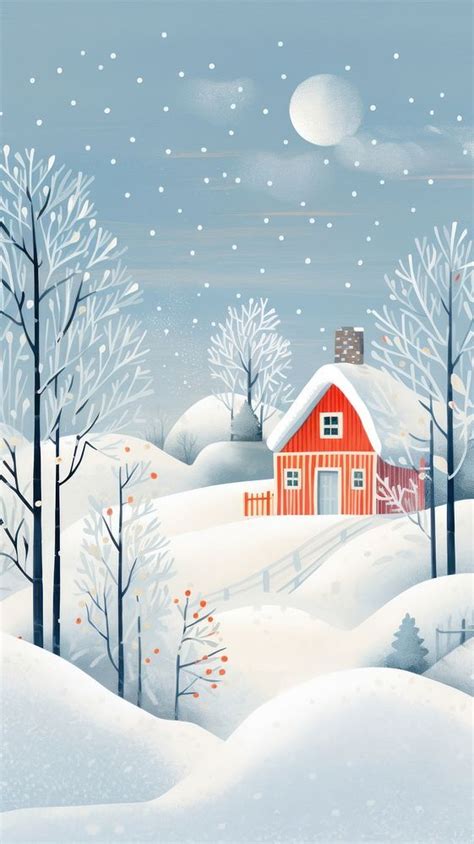 House snow architecture christmas. AI | Premium Photo Illustration ...