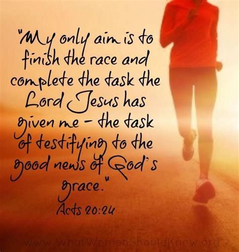 Random Access Acts 20 24 Finish The Race Only Testifying Of God S Grace