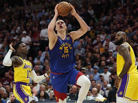 Denver Le Ganó La Primera Final Del Oeste A Los Lakers Actuación Estelar De Nikola Jokic Y