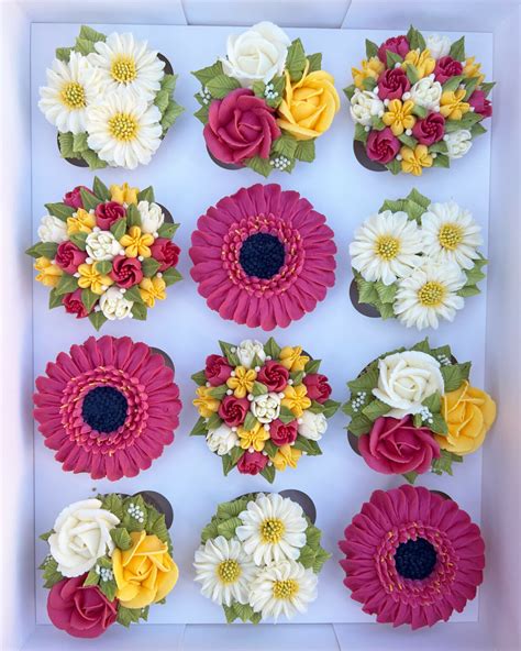 Kerry S Bouqcakes Gallery Premium Floral Cupcakes