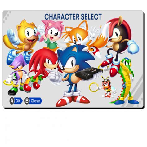 Create a Playable characters from the classic Sonic games Tier List ...