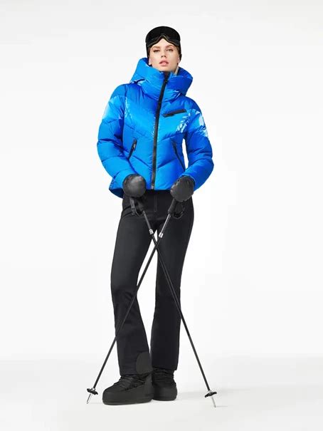 Goldbergh Moraine Ski Jas Dames Blauw Van Ski Jassen