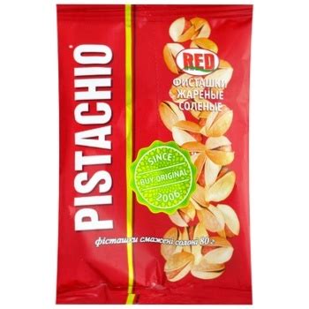 Фісташки Red смажені солоні 80г - замовити найкращі з ULTRAMARKET
