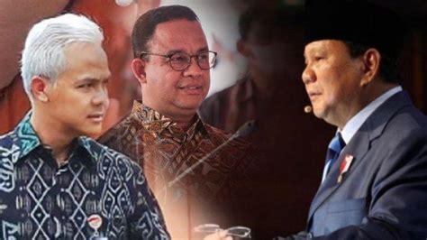 Survei Litbang Kompas Elektabilitas Prabowo Melesat Salip Ganjar Pranowo