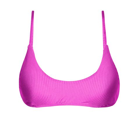 Textured Magenta Pink Bralette Top Top Eden Pink Bralette Rio De Sol