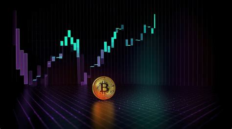 Graph Chart Bitcoin In Front Of A And Backgrounds | JPG Free Download ...